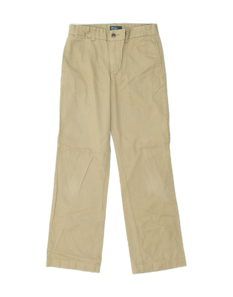 POLO RALPH LAUREN Boys Straight Chino Trousers 11-12 Years W24 L28  Grey | Vintage Polo Ralph Lauren | Thrift | Second-Hand Polo Ralph Lauren | Used Clothing | Messina Hembry 