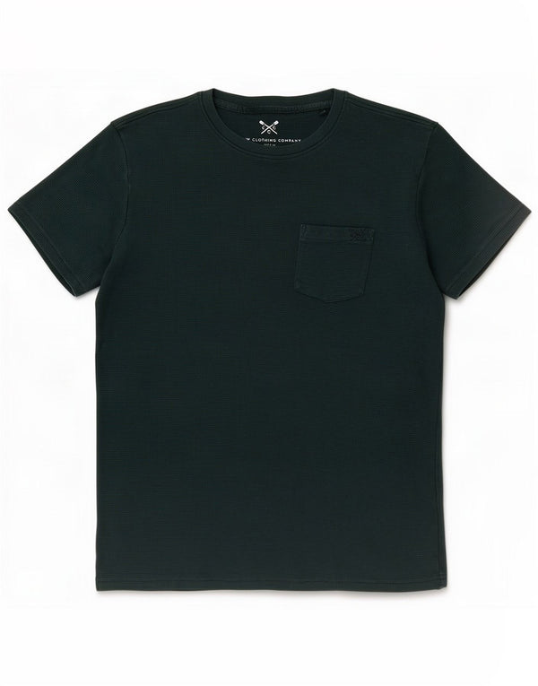 Crew Clothing Mens T-Shirt Top Medium Green Cotton