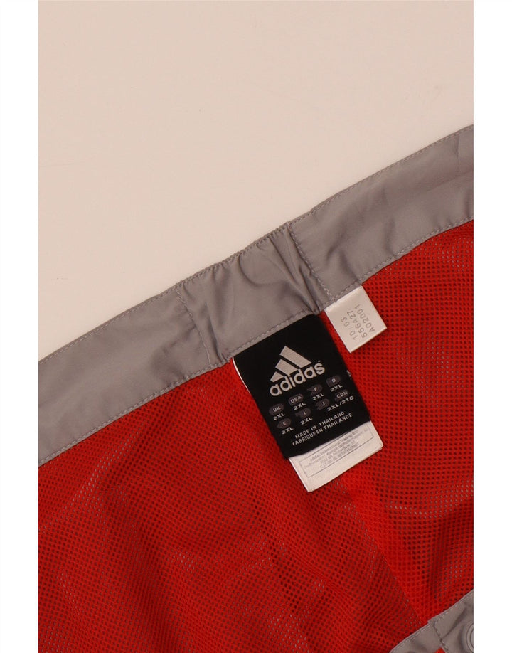 ADIDAS Mens Cargo Shorts 2XL W40  Grey Polyester