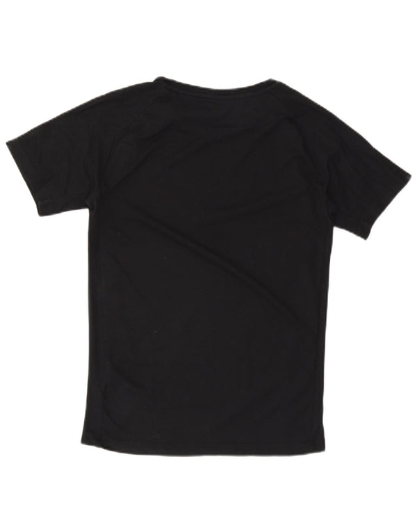 Puma Mens T-Shirt Top Small Black Cotton