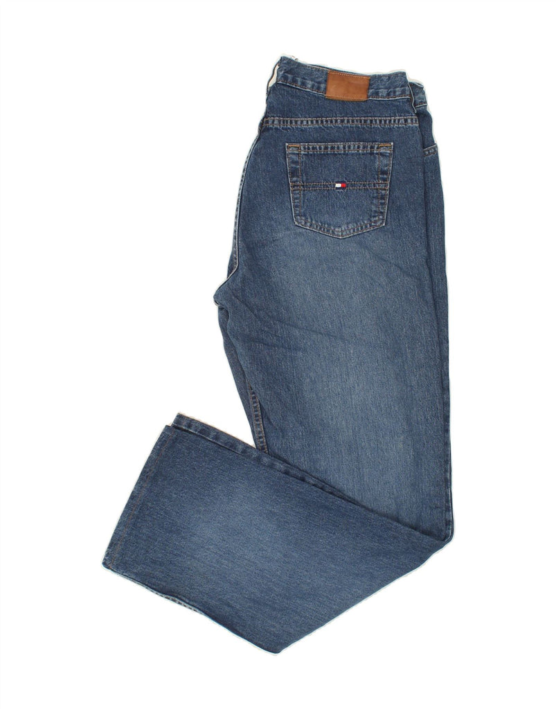 TOMMY HILFIGER Womens Straight Jeans US 12 Large W32 L32 Blue Cotton Vintage Tommy Hilfiger and Second-Hand Tommy Hilfiger from Messina Hembry 