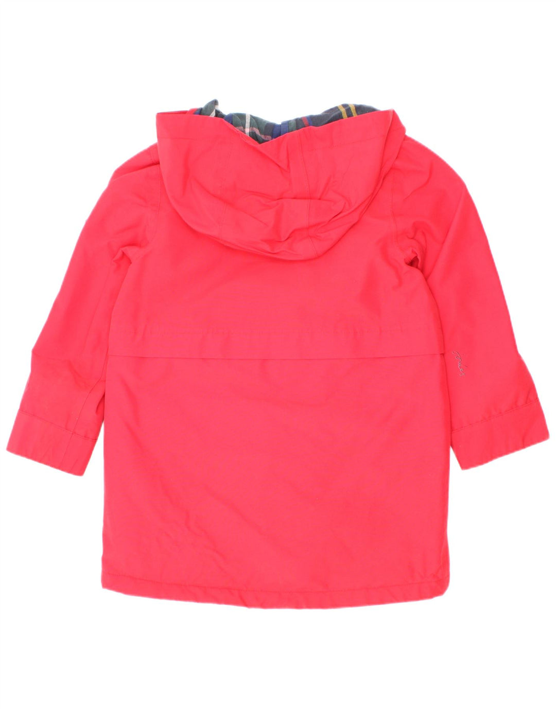 Joyce Girls Hooded Raincoat 3-4 Years Red Polyester