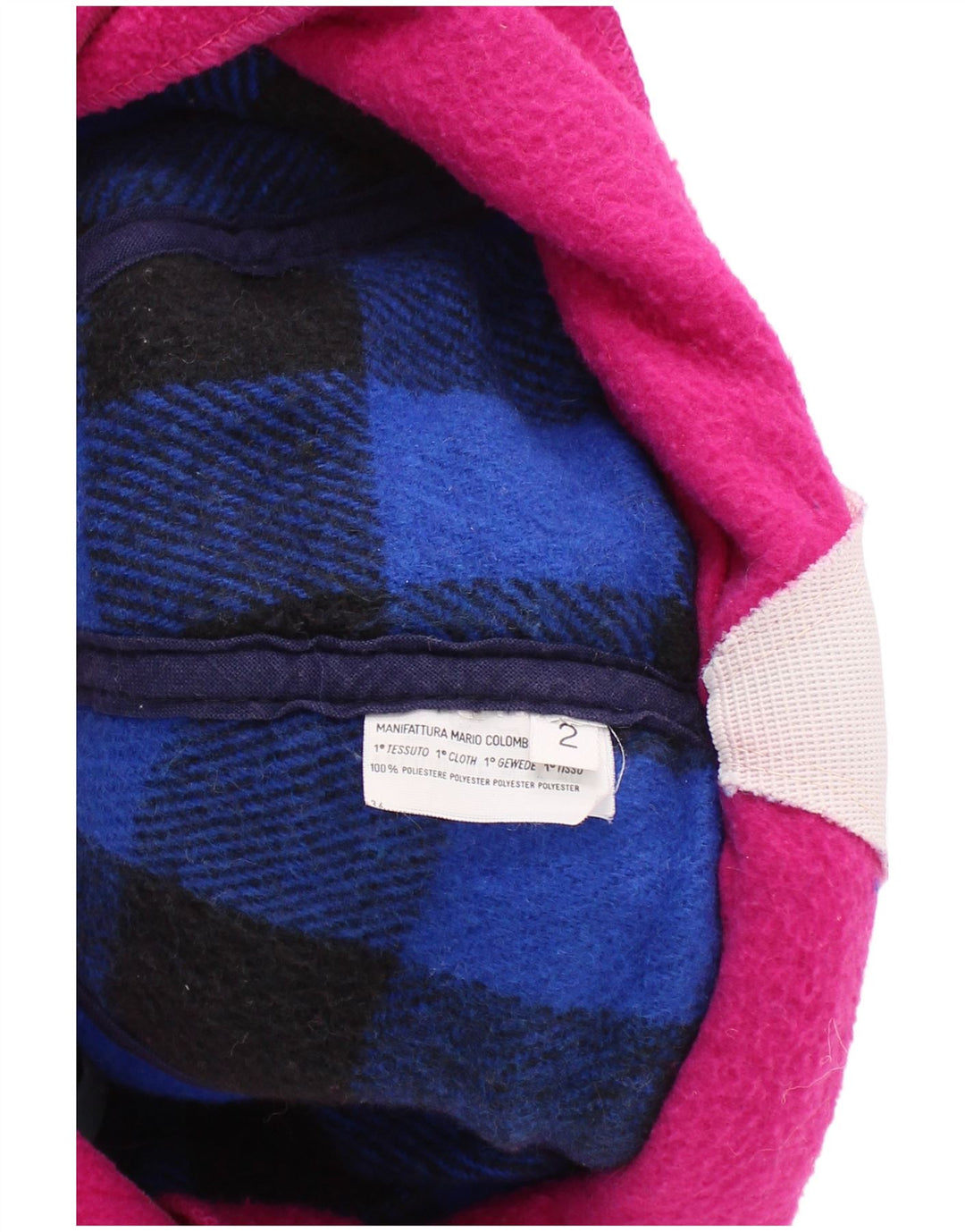 Colmar Mens Fleece Baseball Cap XL Multicoloured Colourblock Polyester