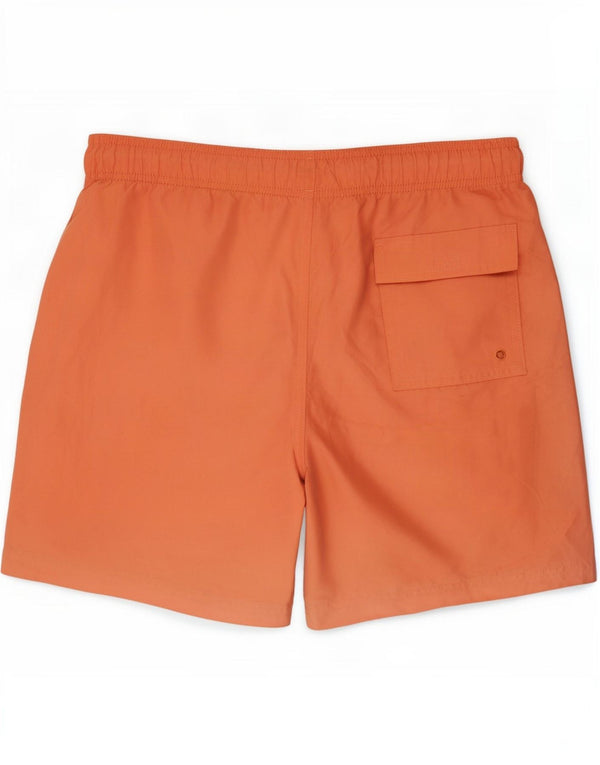 Marks & Spencer Mens Swimming Shorts Medium Orange Polyester