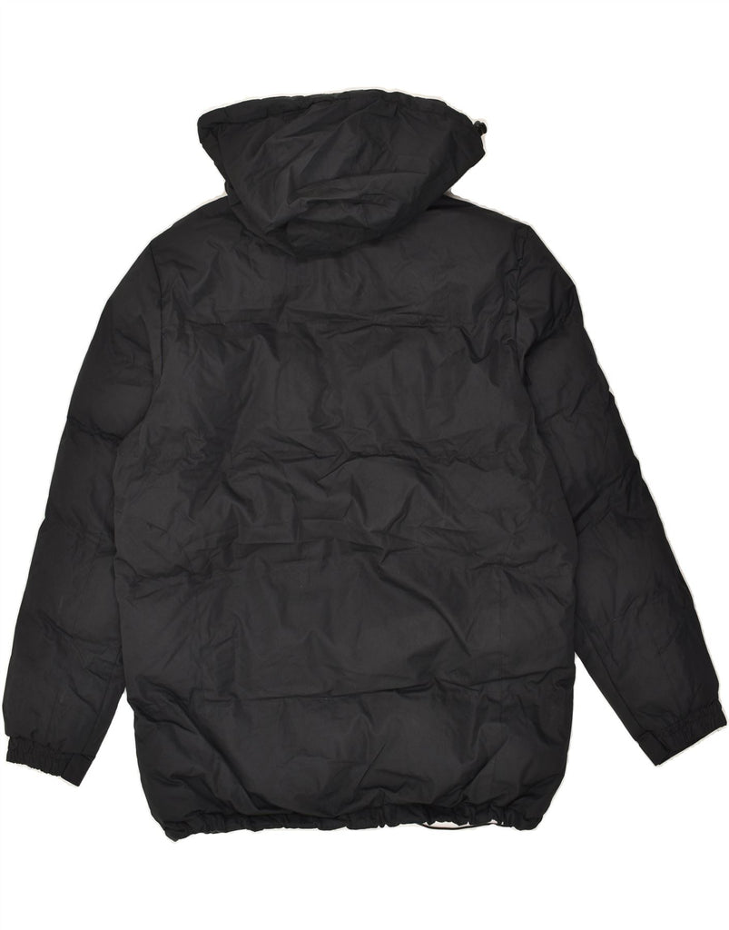MOUNTAIN WAREHOUSE Mens Hooded Padded Coat UK 40 Large Black Polyester | Vintage Mountain Warehouse | Thrift | Second-Hand Mountain Warehouse | Used Clothing | Messina Hembry 