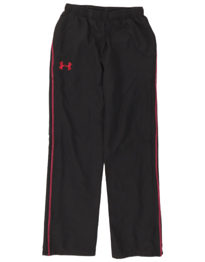 Under Armour Womens Tracksuit Trousers UK 10 Small Black Polyester