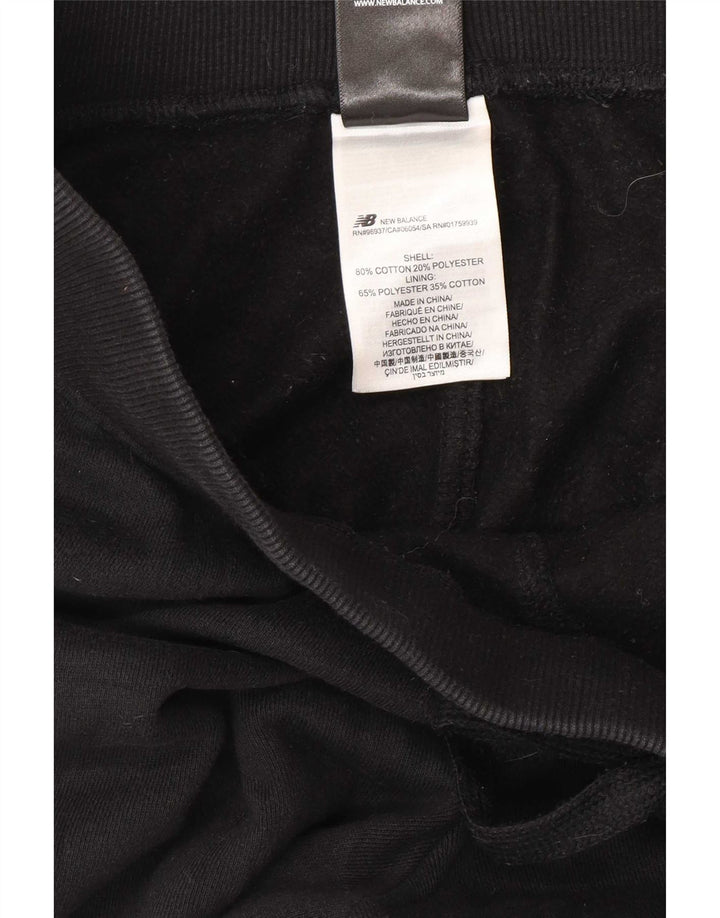 New Balance Mens Tracksuit Trousers Joggers Medium  Black Cotton