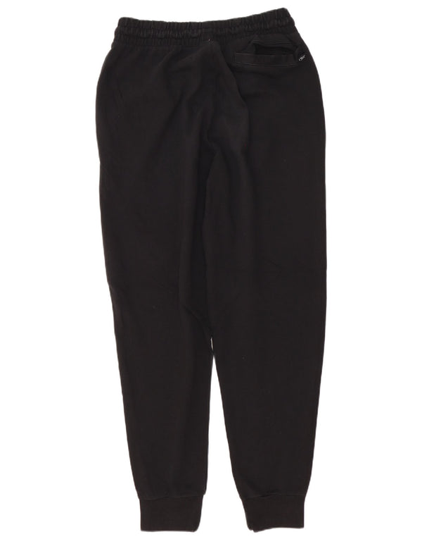 Puma Mens Graphic Tracksuit Trousers Joggers Large Black Cotton