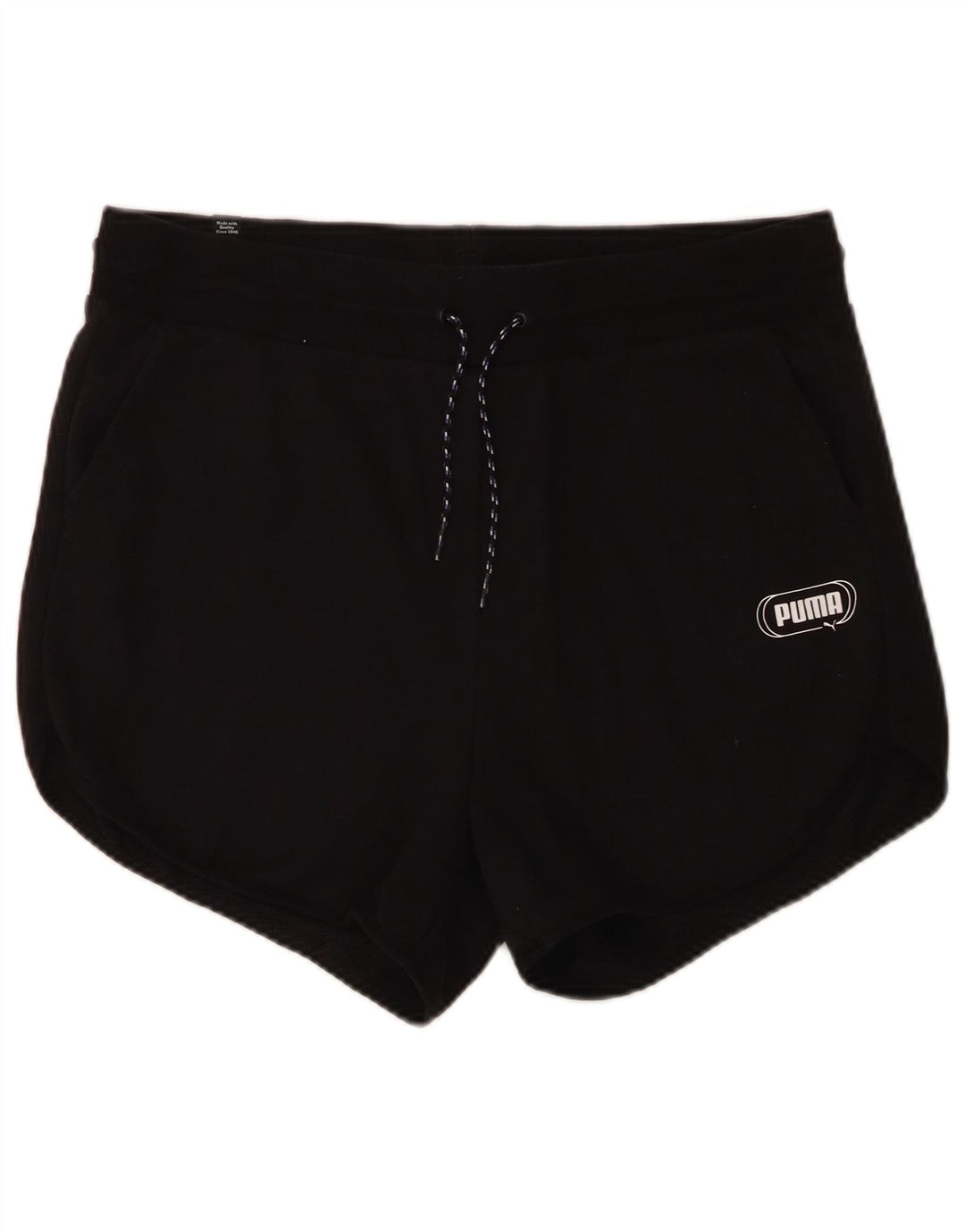 PUMA Womens Sport Shorts UK 16 Large Black