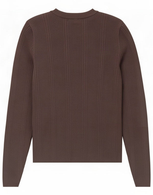 Marks & Spencer Womens Crew Neck Jumper Sweater UK 12 Medium Khaki Viscose