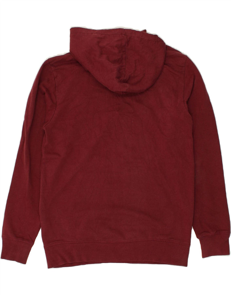 VOLCOM Mens Hoodie Jumper Small Maroon Cotton | Vintage Volcom | Thrift | Second-Hand Volcom | Used Clothing | Messina Hembry 