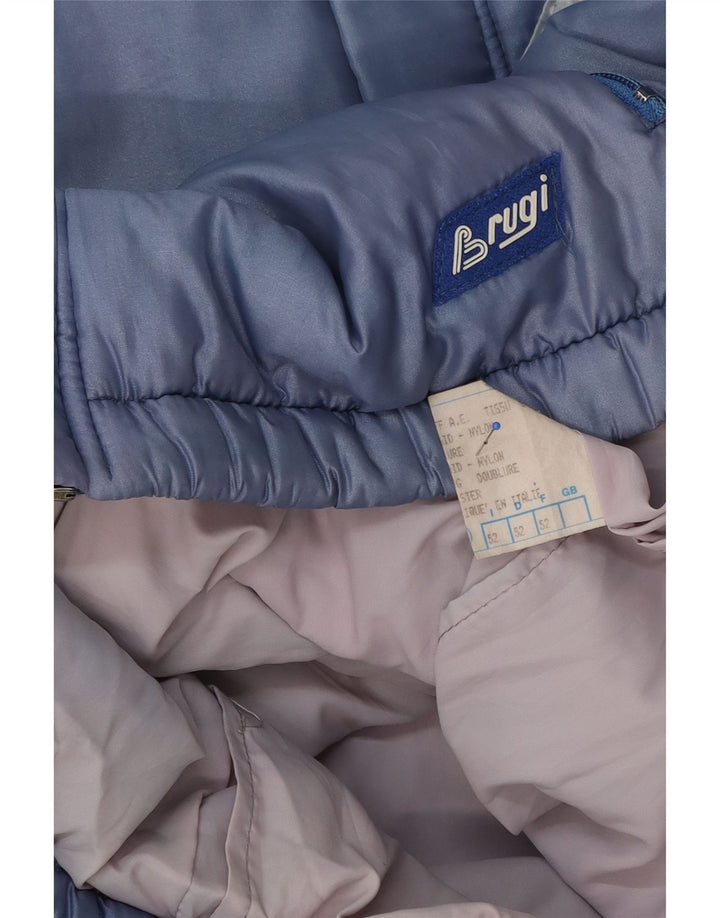 Brugi Mens Windbreaker Jacket IT 52 XL Blue Colourblock Polyester