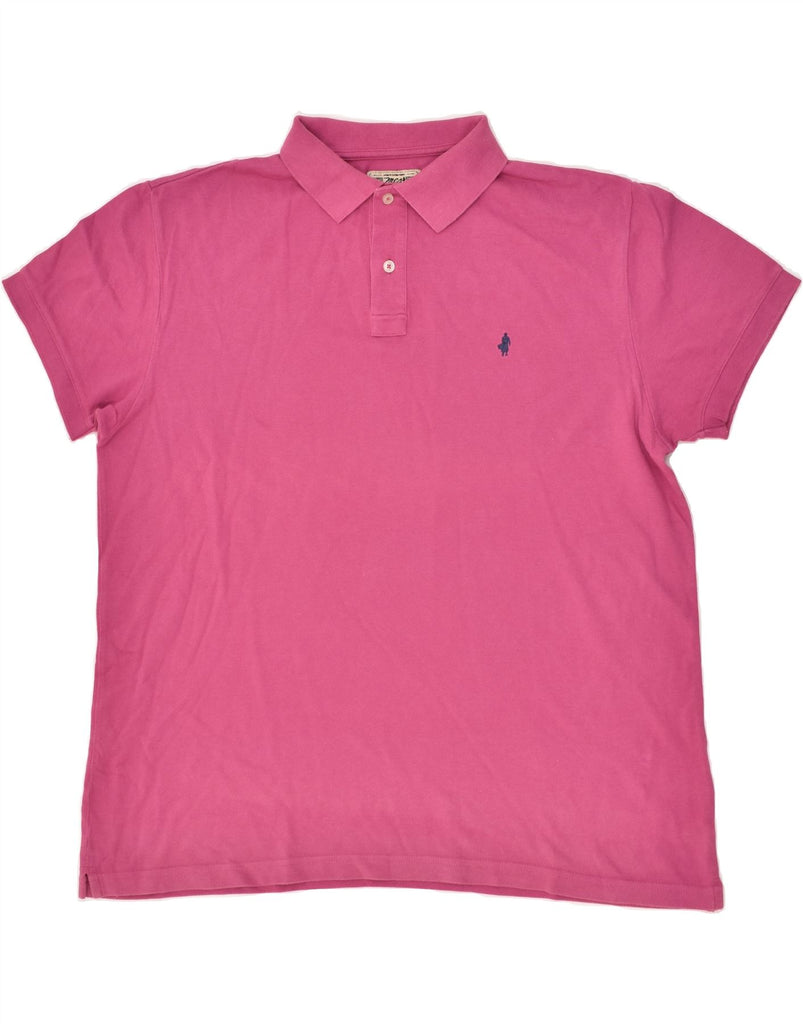 MARLBORO CLASSICS Mens Rugged & Refined Polo Shirt XL Pink | Vintage Marlboro Classics | Thrift | Second-Hand Marlboro Classics | Used Clothing | Messina Hembry 