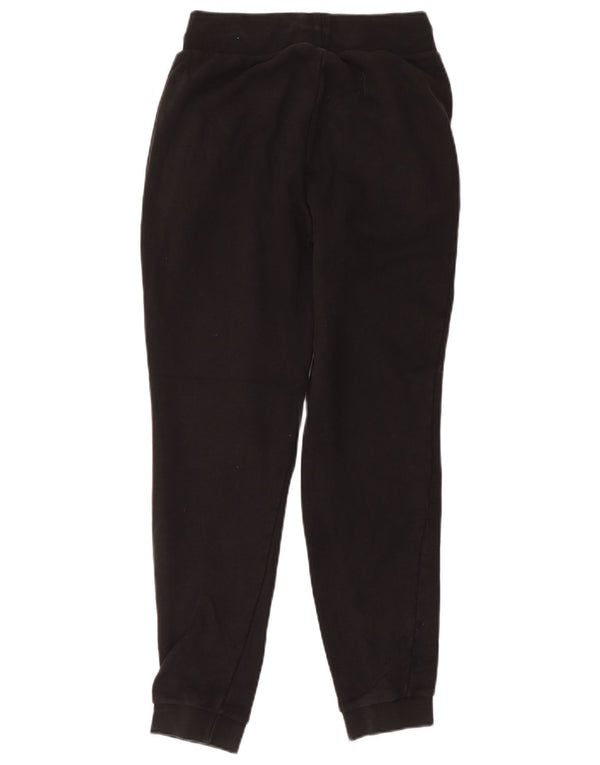 Adidas Womens Tracksuit Trousers Joggers UK 10 Small Black Cotton