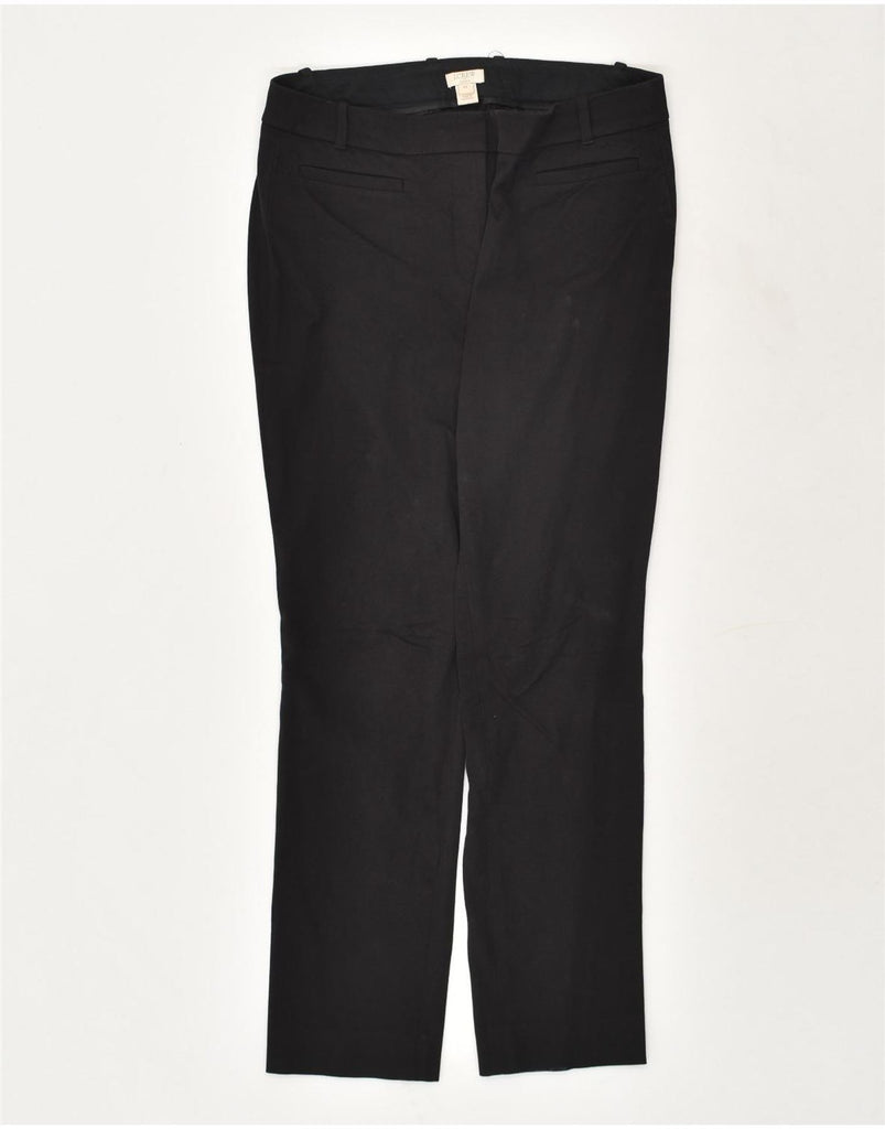 J. CREW Womens Stretch Slim Casual Trousers US 6 Medium W30 L27  Black | Vintage J. Crew | Thrift | Second-Hand J. Crew | Used Clothing | Messina Hembry 