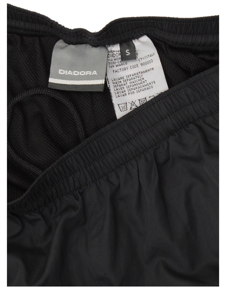 Diadora Womens Tracksuit Trousers UK 10 Small Grey Colourblock Polyester