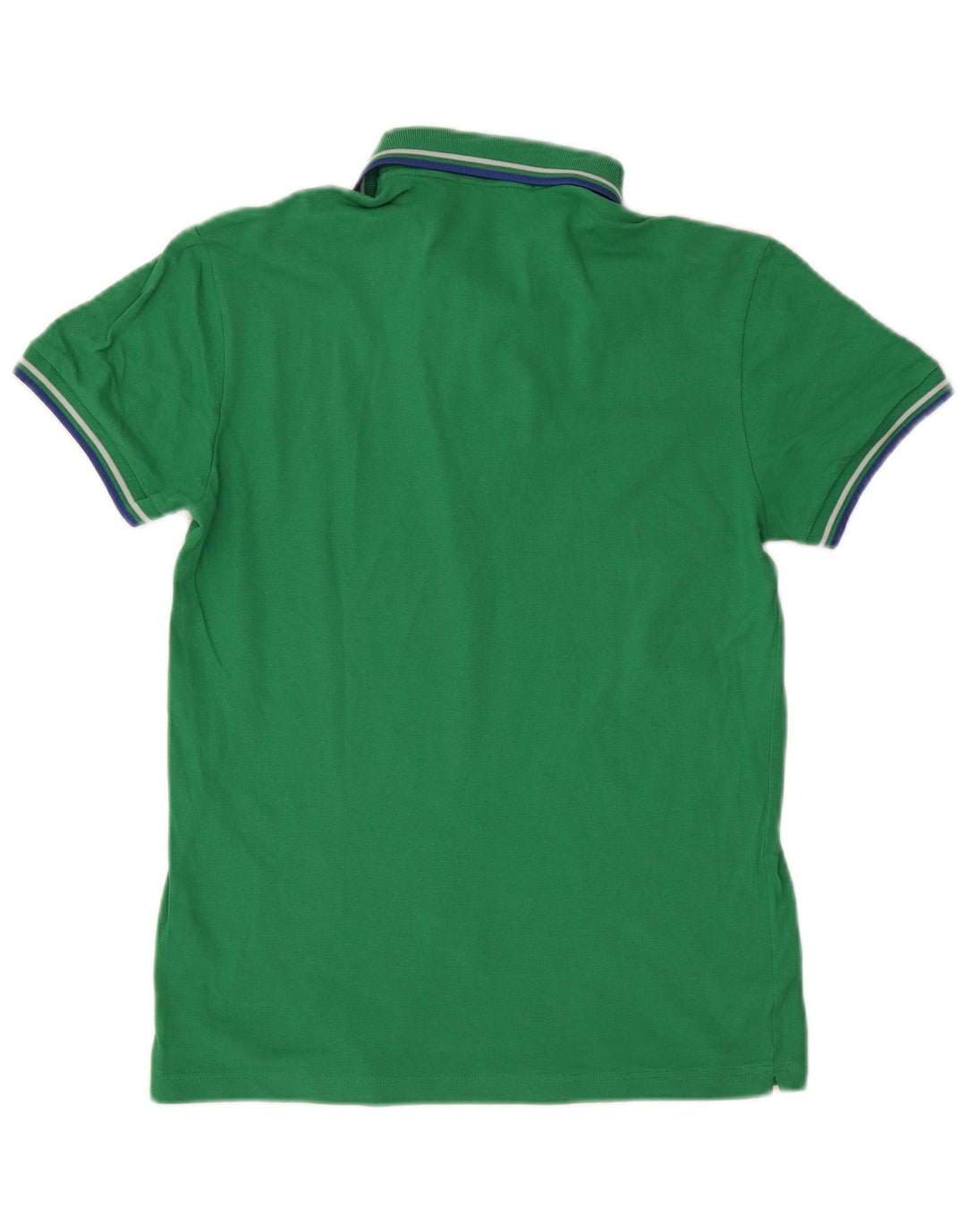 FRED PERRY Mens Polo Shirt Medium Green Cotton
