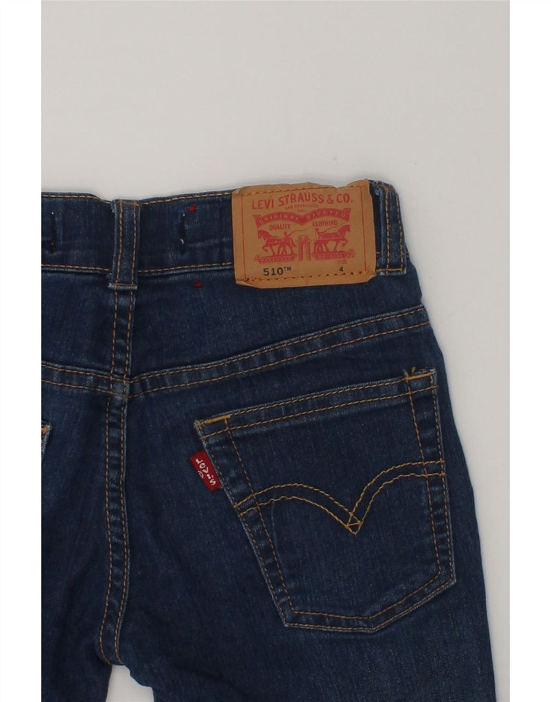 LEVI'S Boys 510 Skinny Denim Shorts 3-4 Years W20  Blue Cotton | Vintage Levi's | Thrift | Second-Hand Levi's | Used Clothing | Messina Hembry 