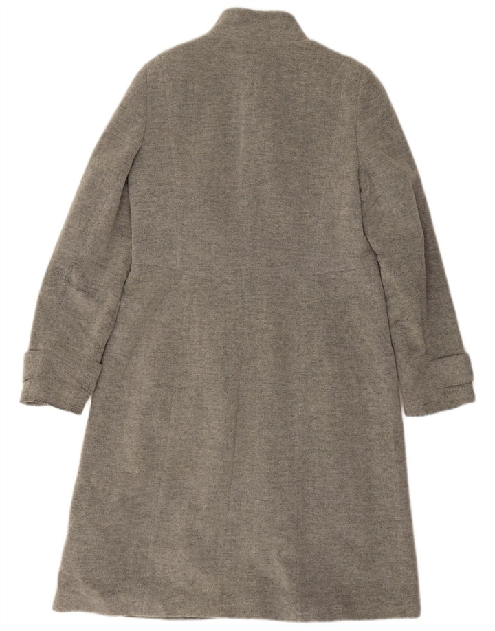 Laura Ashley Womens Overcoat UK 14 Large Grey Wool