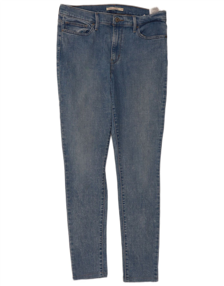 Levi's Womens Super Skinny Jeans W32 L31 Blue Cotton