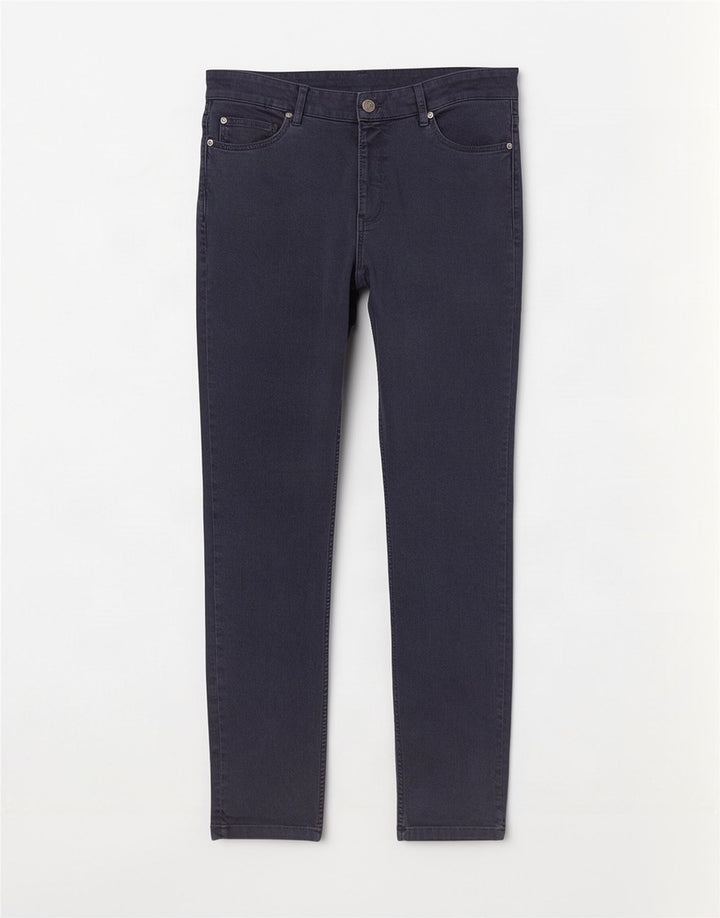 Fat Face Mens Slim Jeans W38 L32 Navy Blue Cotton