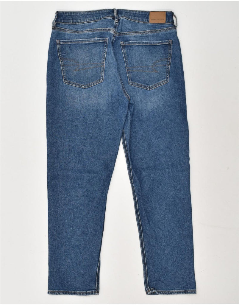 AMERICAN EAGLE Womens Slim Jeans US 4 Small W30 L26 Blue Cotton | Vintage American Eagle | Thrift | Second-Hand American Eagle | Used Clothing | Messina Hembry 