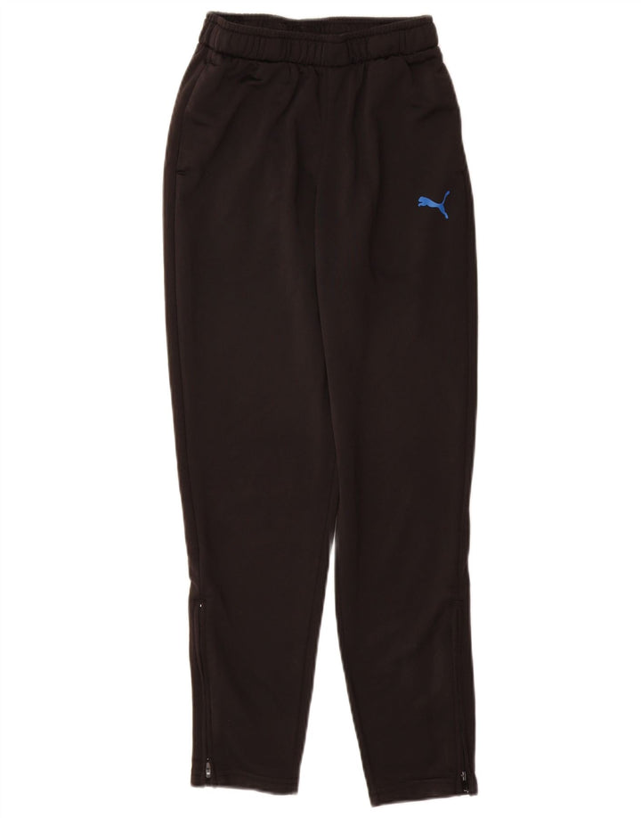 PUMA Boys Tracksuit Trousers 11-12 Years  Black