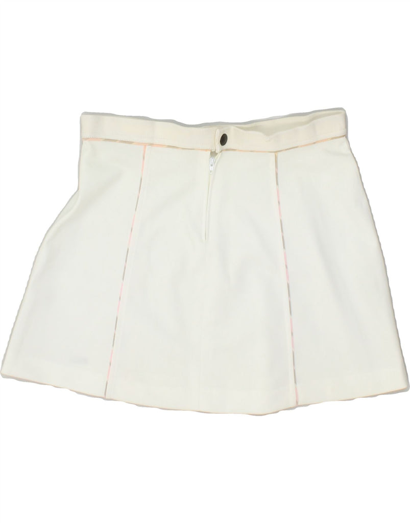 FILA Womens Tennis Skirt IT 44 Medium  White | Vintage Fila | Thrift | Second-Hand Fila | Used Clothing | Messina Hembry 