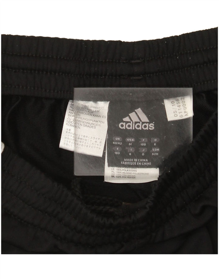 Adidas Womens Tracksuit Trousers Joggers UK 40/42 Medium  Black Polyester