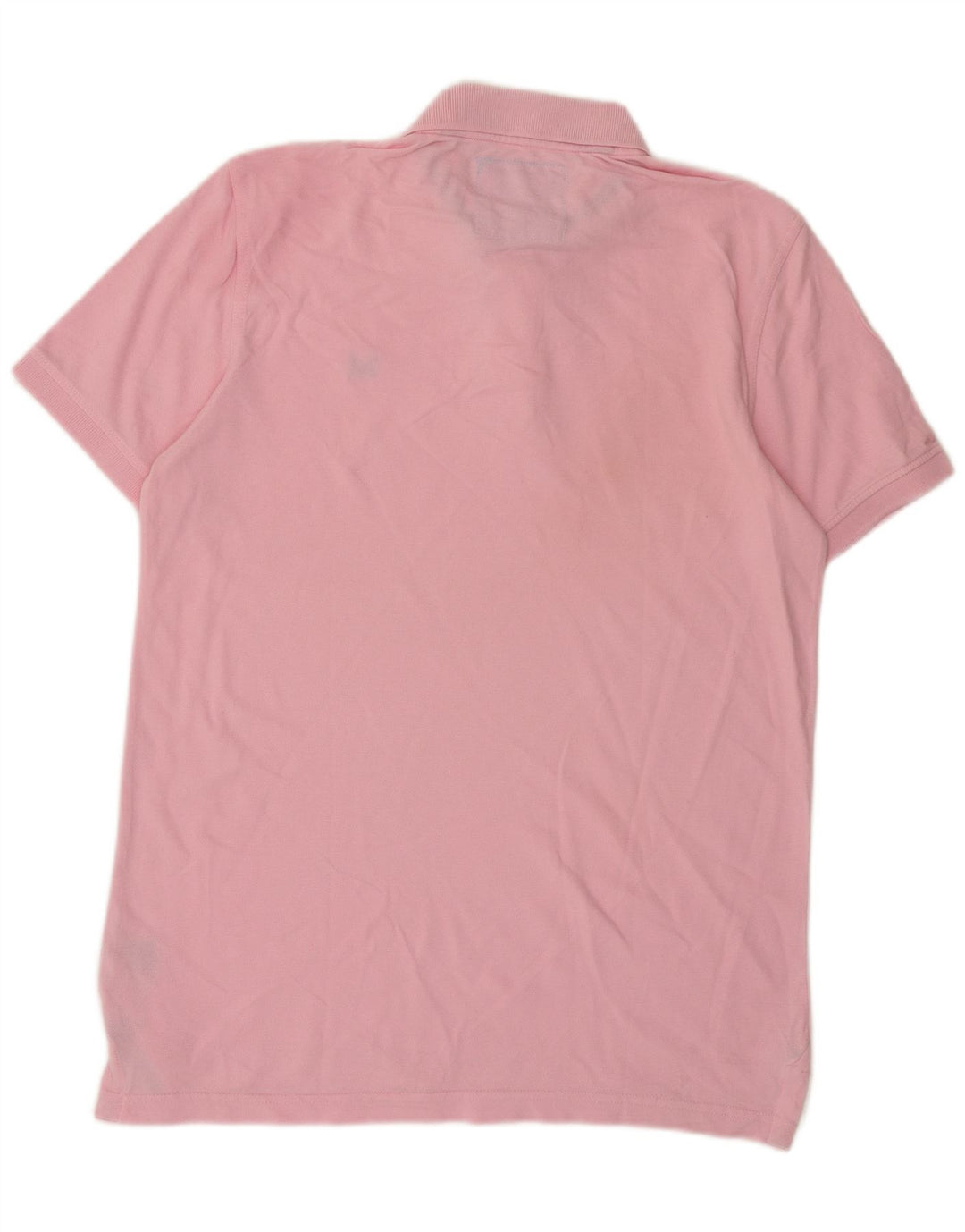 J. Crew Mens Polo Shirt Medium Pink Cotton