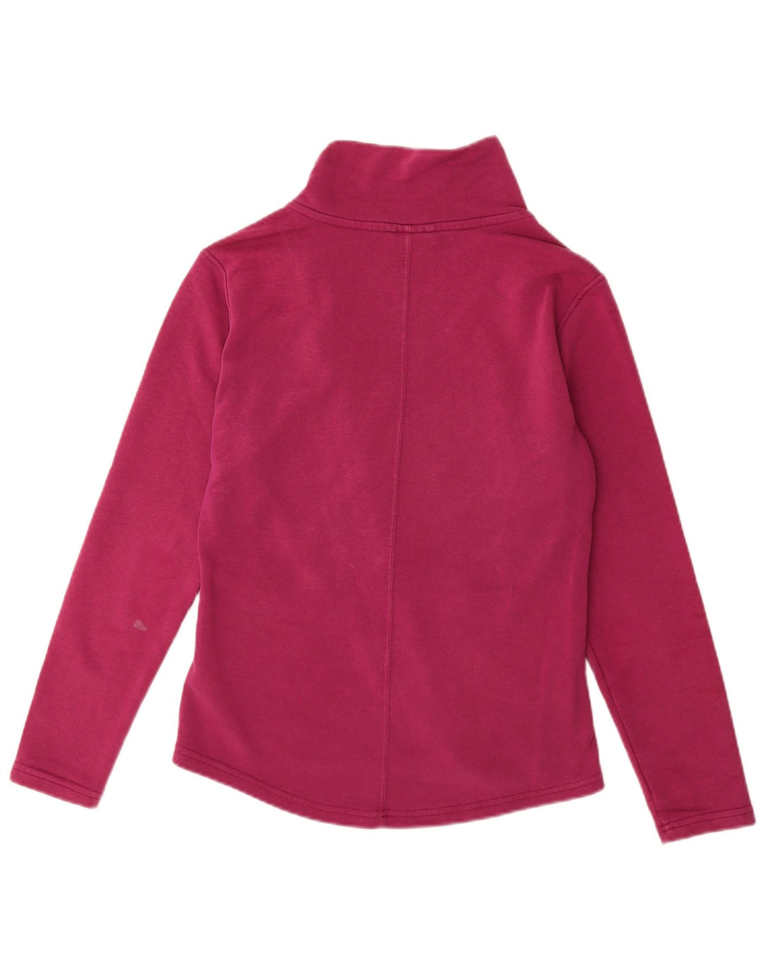 Puma Womens Tracksuit Top Jacket UK 12 Medium Pink Cotton