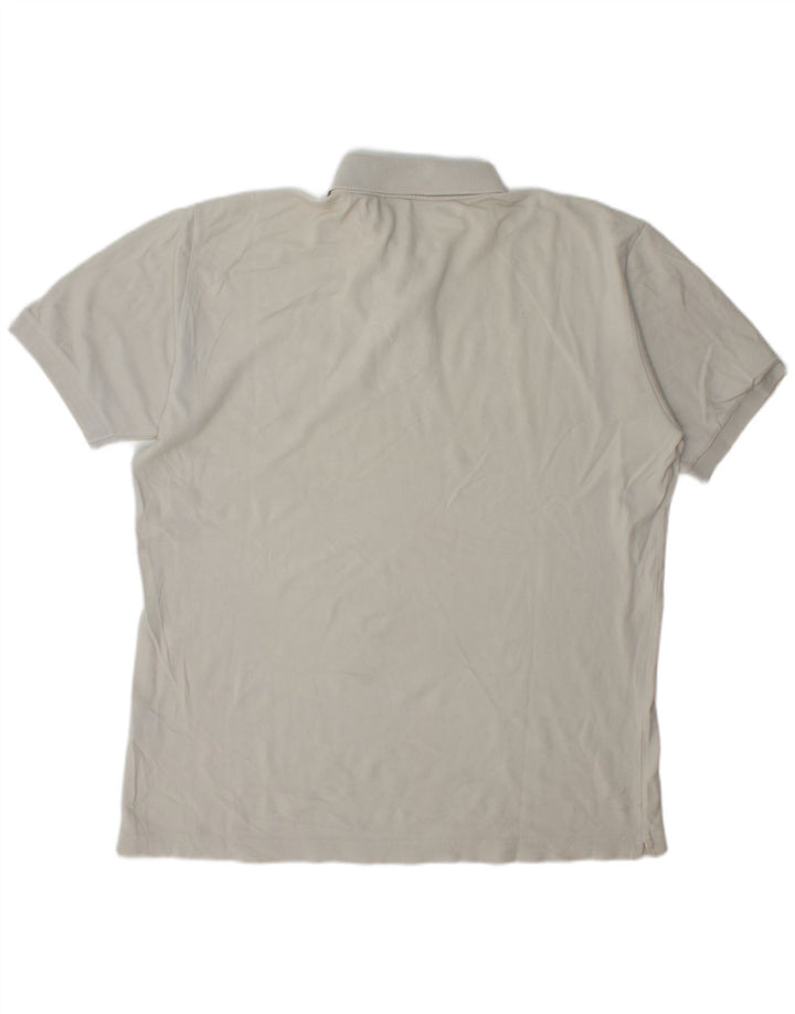 Kappa Mens Polo Shirt XL Beige Cotton