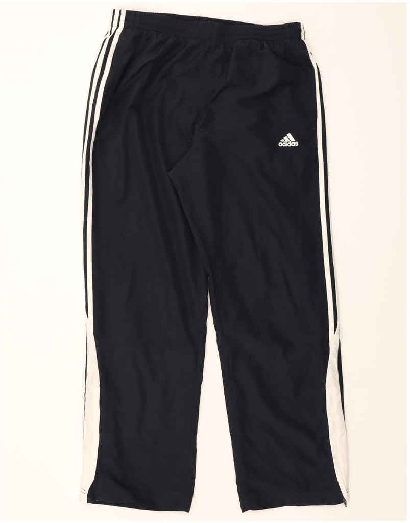 ADIDAS Mens Tracksuit Trousers Large  Navy Blue Polyester Vintage Adidas and Second-Hand Adidas from Messina Hembry 