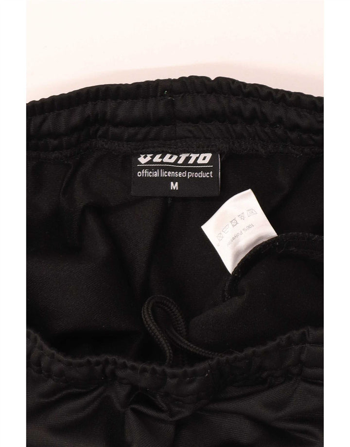 Lotto Womens Tracksuit Trousers UK 12 Medium  Black Polyester