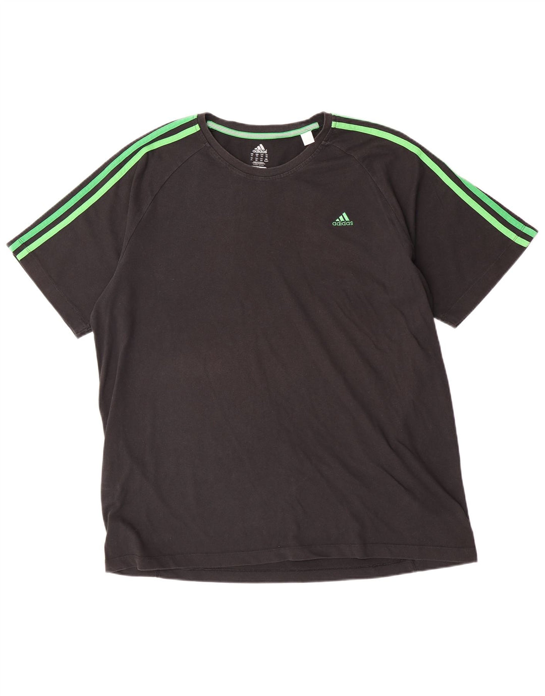 Adidas Mens Climalite T-Shirt Top 2XL Grey Cotton