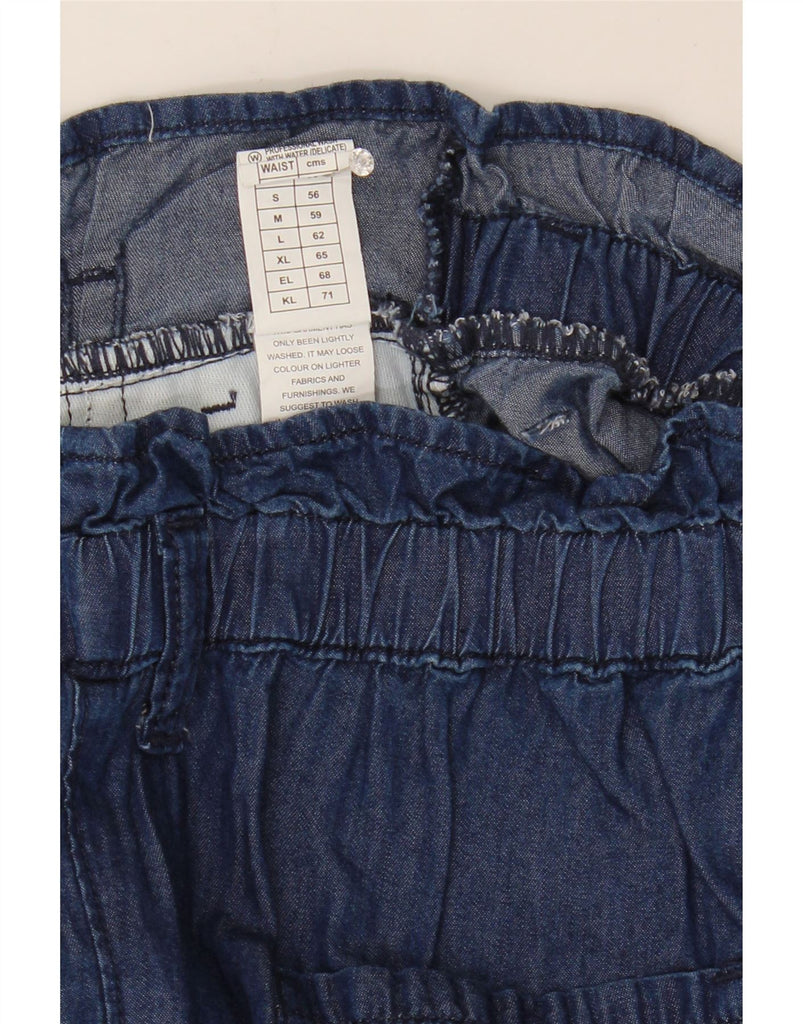BENETTON Womens Cropped Jeans Small W28 L24 Blue Cotton Vintage Benetton and Second-Hand Benetton from Messina Hembry 