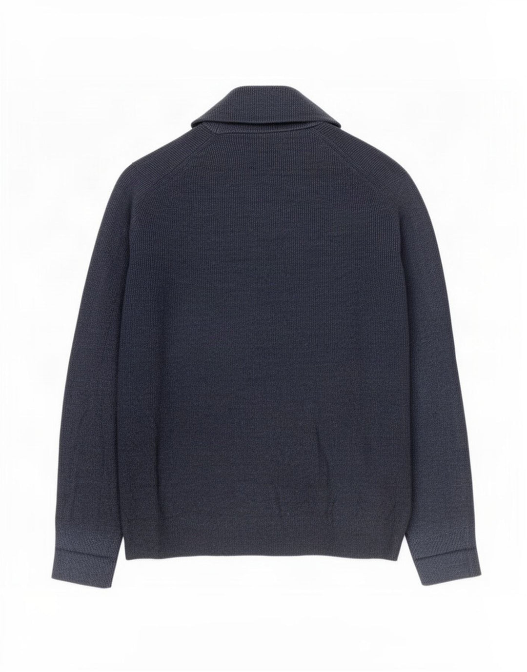 Marks & Spencer Mens Cardigan Sweater XL Navy Blue Polyester