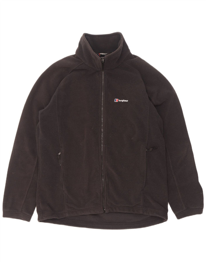 Berghaus Mens Liner Fleece Jacket UK 42 XL Black Polyester