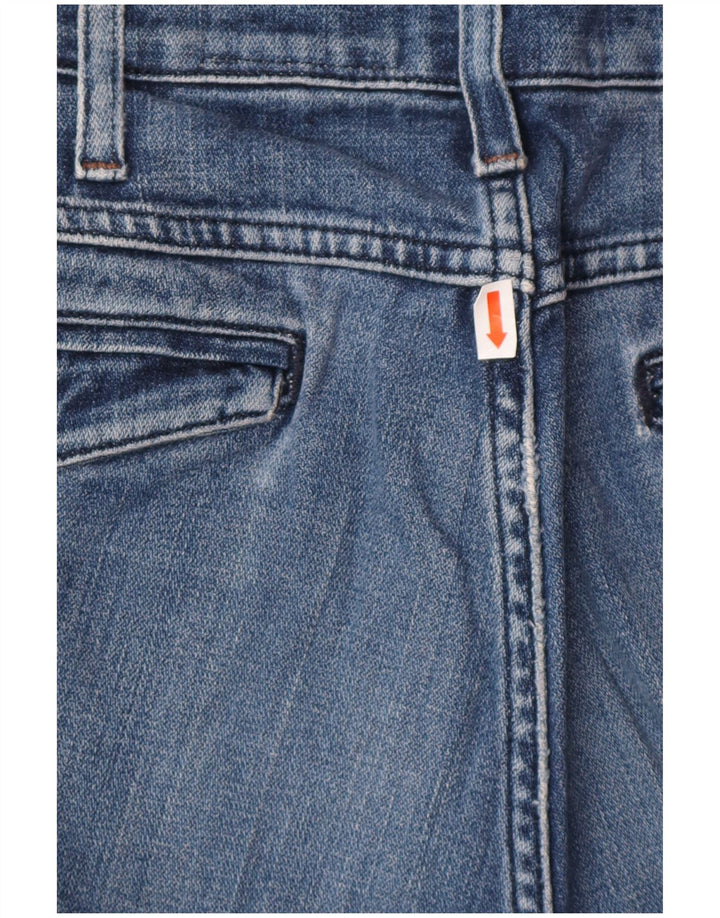 WRANGLER Mens Chino Slim Jeans W31 L34 Blue Cotton