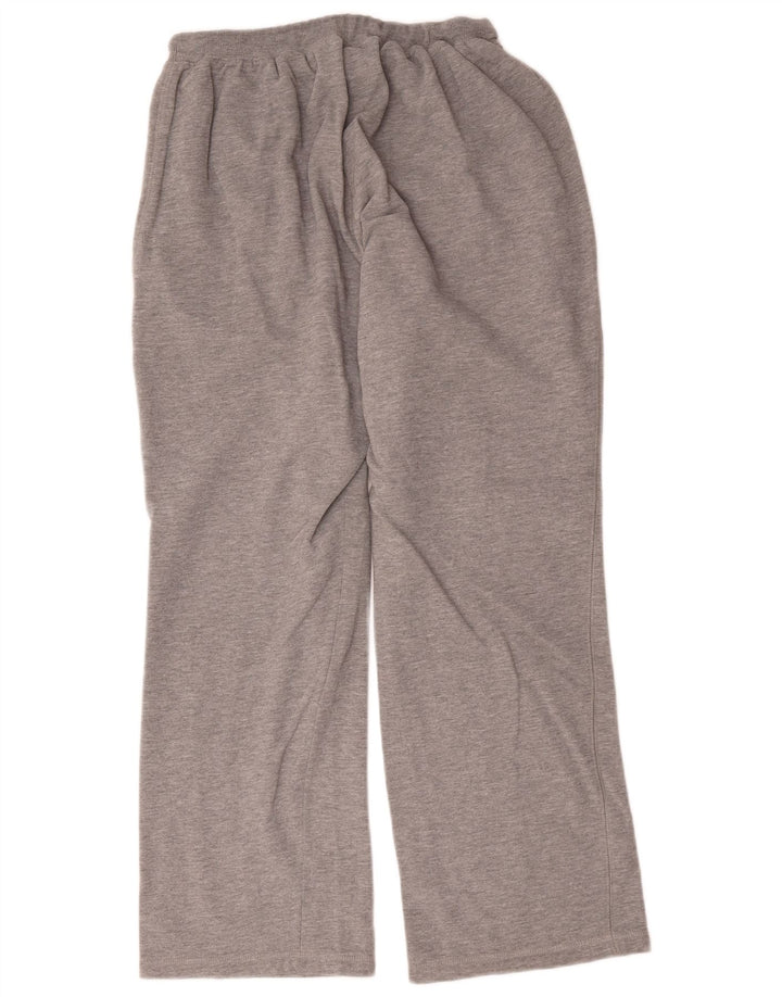 Canterbury Mens Graphic Tracksuit Trousers Medium Grey Flecked Cotton