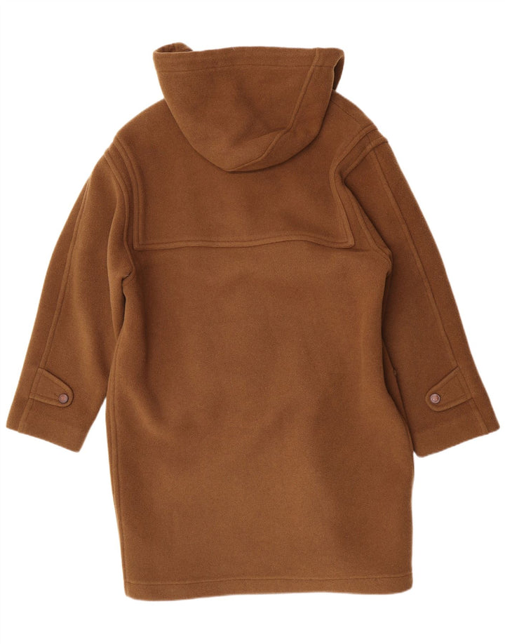 Brooklyn Mens Hooded Duffle Coat IT 52 XL Brown Wool