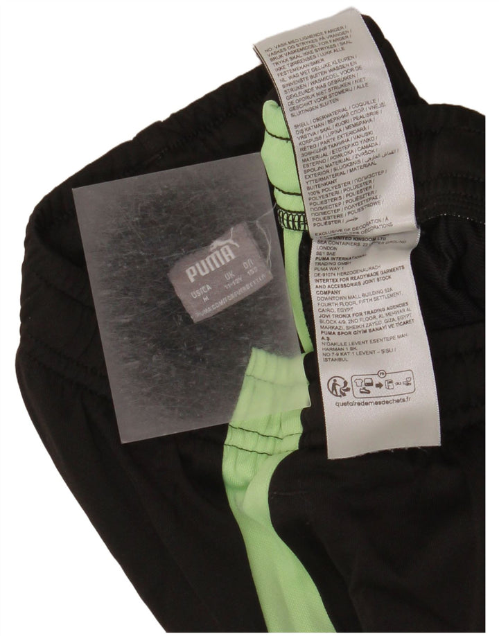 Puma Boys Tracksuit Trousers 11-12 Years  Black Polyester