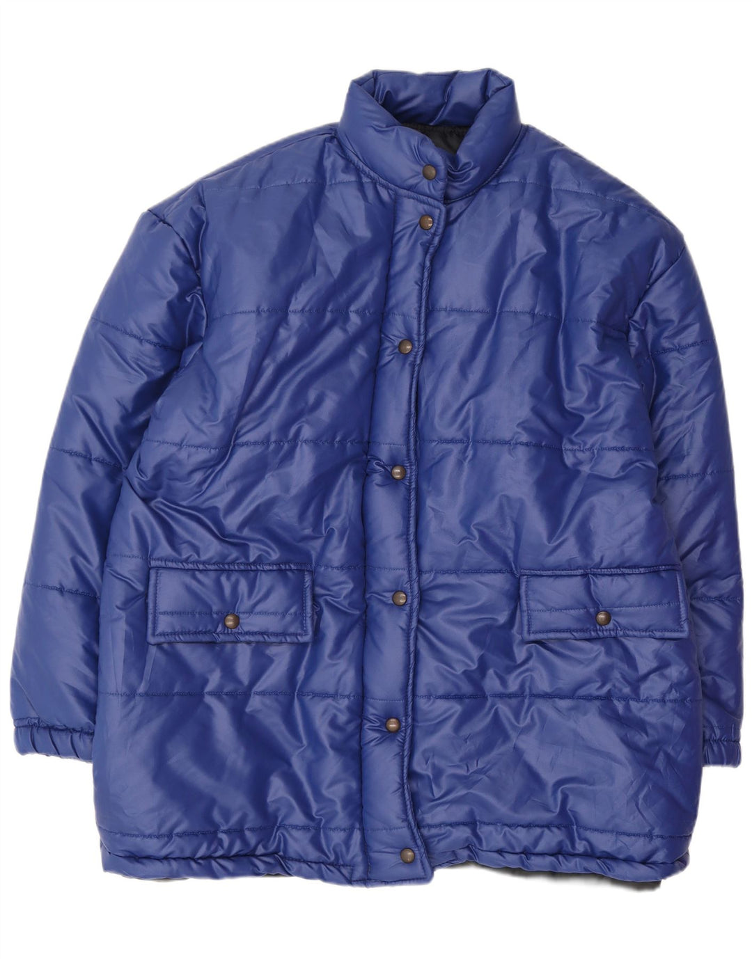 Tally Ho Womens Oversized Padded Coat EU 32 2XS Blue Polyester