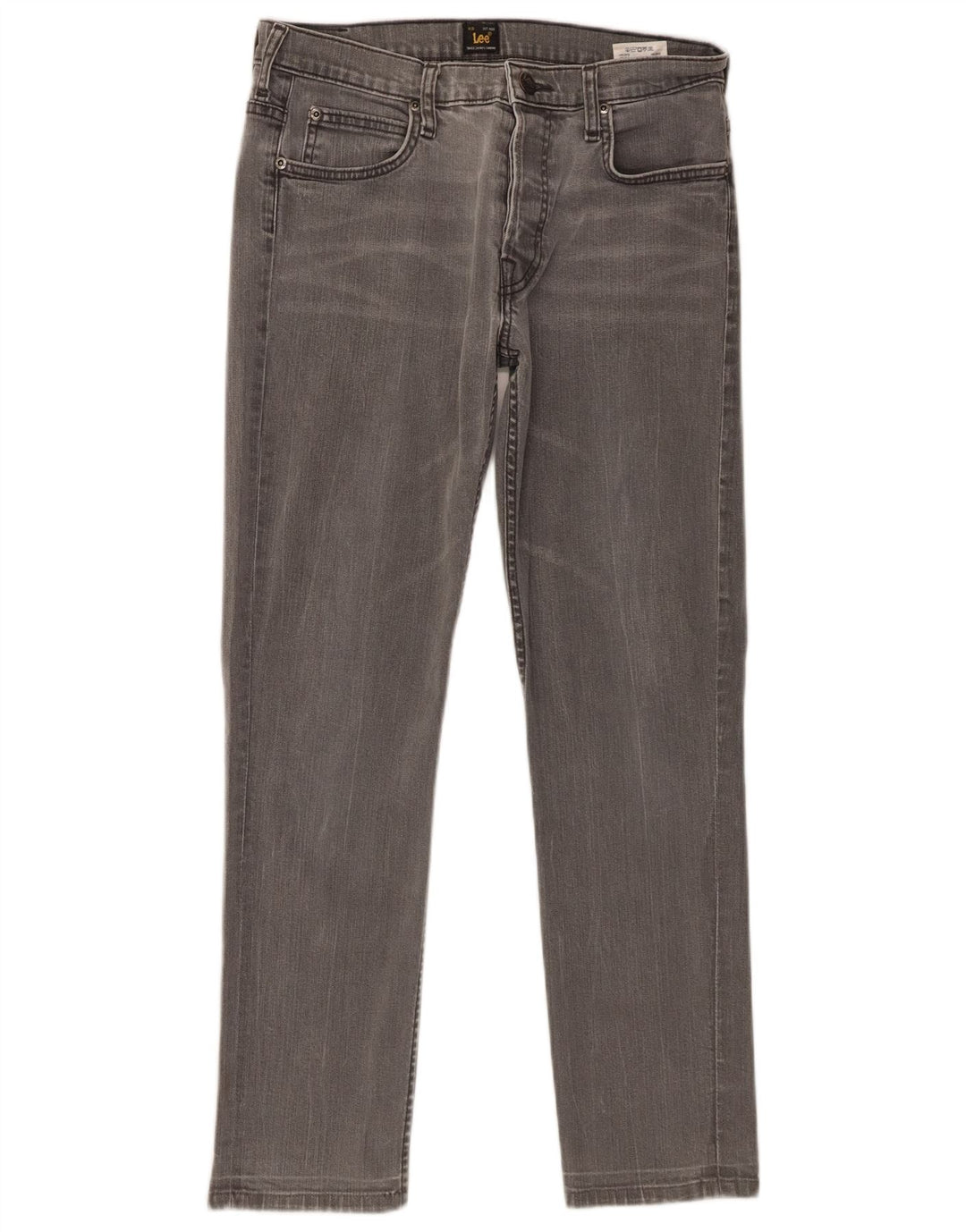 Lee Mens Powell Slim Jeans W31 L28 Grey Cotton