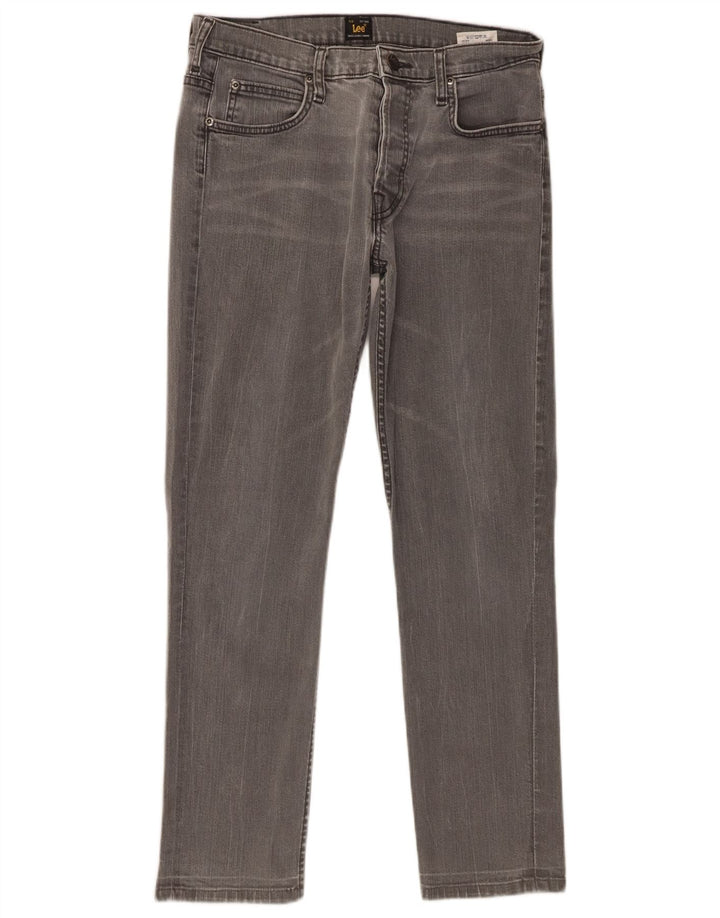 Lee Mens Powell Slim Jeans W31 L28 Grey Cotton