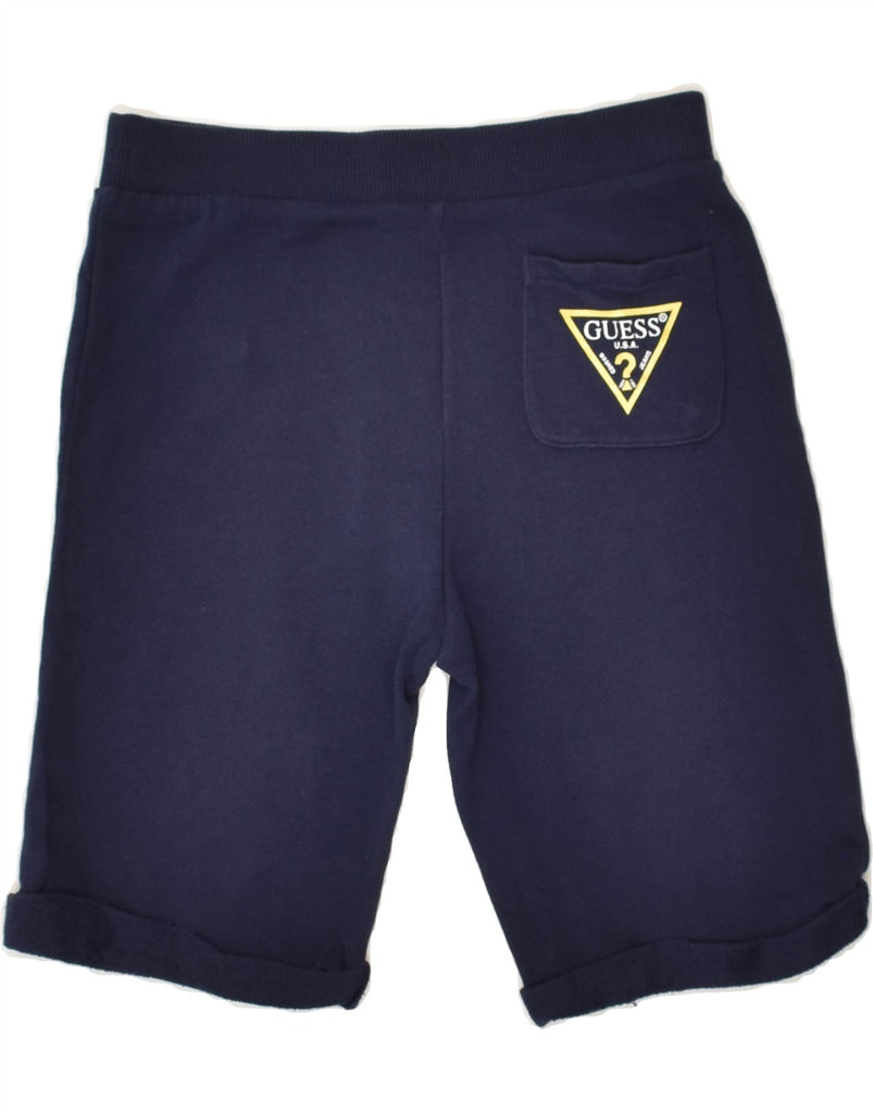 GUESS Boys Sport Shorts 6-7 Years Navy Blue Cotton | Vintage Guess | Thrift | Second-Hand Guess | Used Clothing | Messina Hembry 