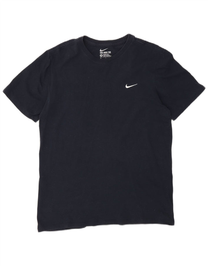 Nike Mens Athletic Cut T-Shirt Top Medium Navy Blue