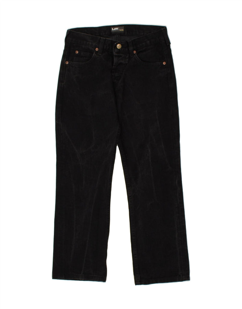 LEE Mens Knox Straight Jeans W29 L26 Black Cotton | Vintage Lee | Thrift | Second-Hand Lee | Used Clothing | Messina Hembry 