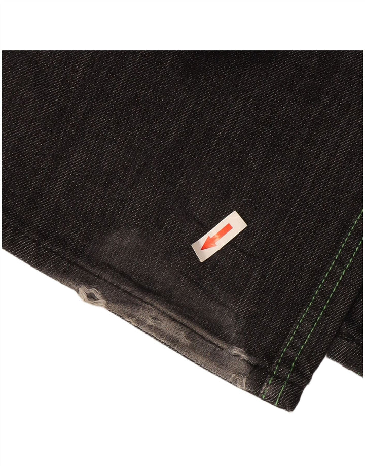 Bikkembergs Mens Straight Jeans W34 L34 Grey