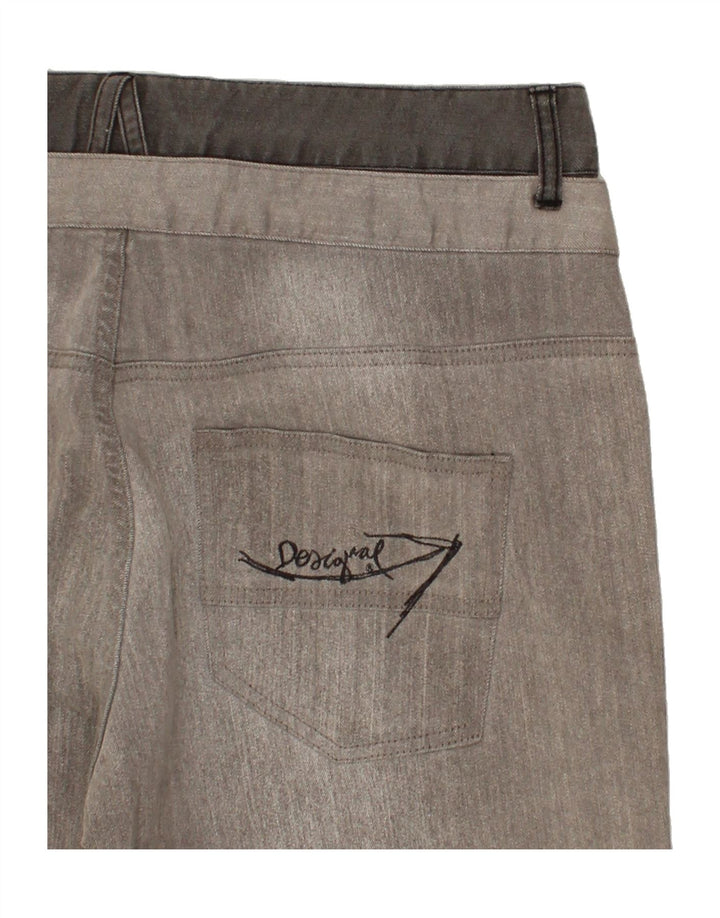 DESIGUAL Womens Slim Jeans W36 L32 Grey Vintage Desigual and Second-Hand Desigual from Messina Hembry 